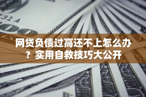 武汉网贷负债过高还不上怎么办？实用自救技巧大公开
