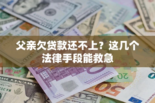 武汉父亲欠贷款还不上？这几个法律手段能救急